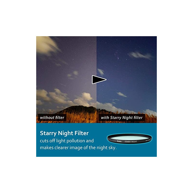 Kenko Starry Night 517925 Lens Filter to Reduce Light Pollution