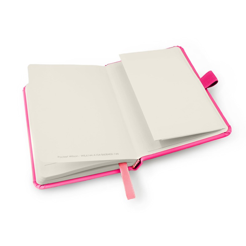 Notes London Eco A6 Notebook with Lined Pages, Pen Loop,