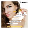 Mivida Suero Retinol 2.5% Cara Hialurónico Vitamina C Coláge