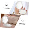 PACKOVE Pocket Mirror Compact Makeup Mirror Handheld Purse Mirror for