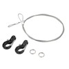 2pcs RC Metal Trailer Hook Aluminum Alloy Steel Rope Lightweight