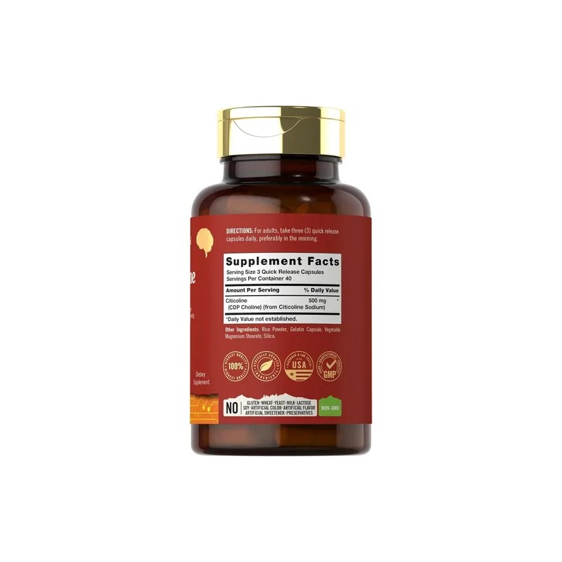 Suplemento En Cápsula Tahoe Nutritionals Vitaminas Suplementos De Colina X