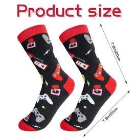 Gaming Gifts for Teen Boys - Do Not Disturb I'm Gaming Socks for Children, Video Game Gifts for Boy Gamer
