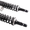 Mallofusa Pair Motorcycle 375mm Rear Air Shock Absorbers Compatible for
