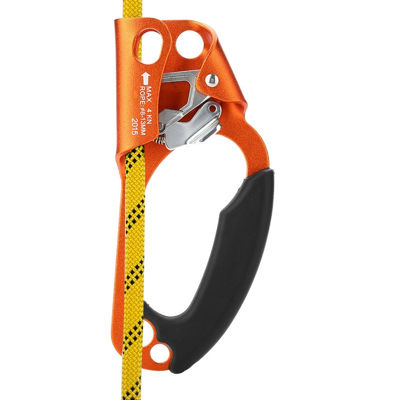 Right Hand Climbing Rope Handle Clamp for 8mm-13mm Rope Rock