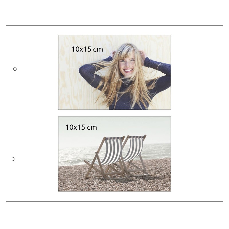 goldbuch Bella Vista Screw Album with Picture Cut-Out 39 x