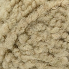 Lion Brand Yarn Feels Like Sherpa, Fleece Yarn for Knitting and Crochet, Elmwood, 1 Pack