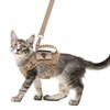 SALFSE Tactical Cat Harness and Leash Set for Walking Escape
