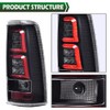 GRAND ORANGE Tail Lights Assembly Rear Lights w/Wiring Harness Compatible