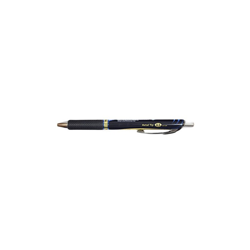 Pentel BLP75 EnerGel 0.5mm Retractable Permanent Gel Pen - Blue