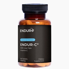 Endurance Products, ENDUR-C®, Time Release Vitamin C Supplement Tablets For Optimal Absorption, Ascorbic Acid & Vitamin C with Rose Hips, 1000mg, 150 Tablets