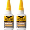 Ceramic Super Glue Liquid, Clear Instant Cyanoacrylate Adhesives for Ceramic