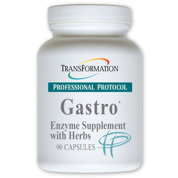 Transformation Enzyme - Gastro, Supplement with Herbs Formulated to Alleviate Gastrointestinal Discomfort and Promote Digestive Function, Support for Relief of Heartburn (90)