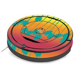 MightySkins Skin Compatible with iRobot Roomba 890 Vacuum - Sherbet Palms | Protective, Durable, and Unique Vinyl Decal wrap Cover | Easy to Apply, Remove, and Change Styles | Made in The USA