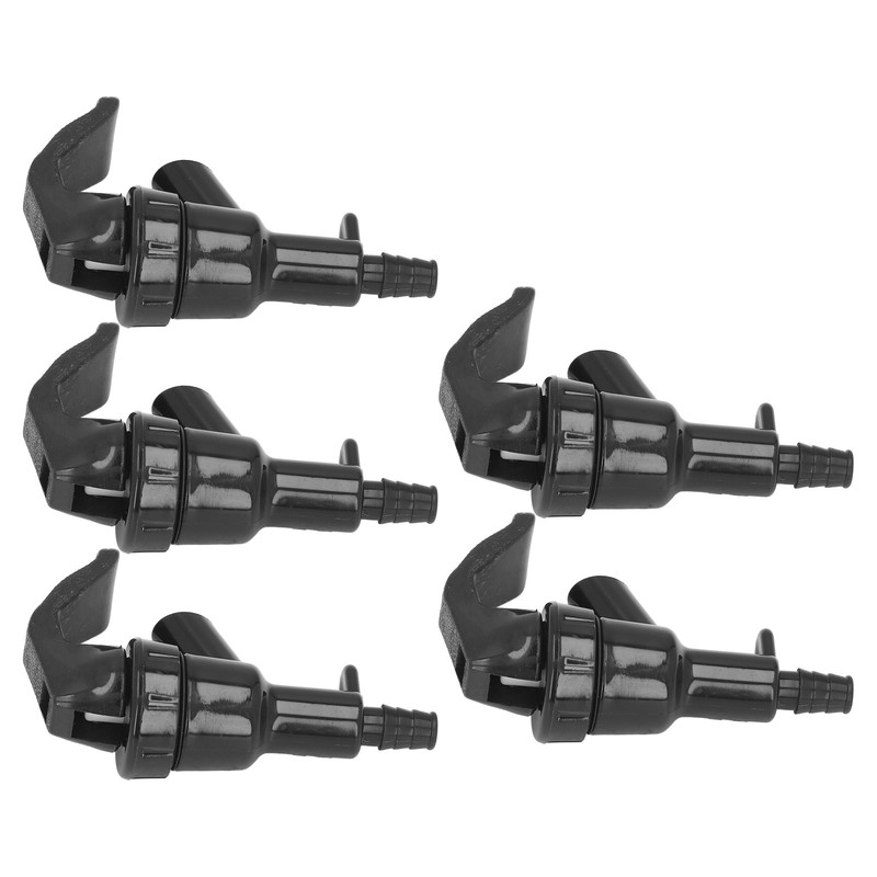 5Pcs Beer Tap Brewing Barrel Faucet ABS 20PSI 1/4in Bard