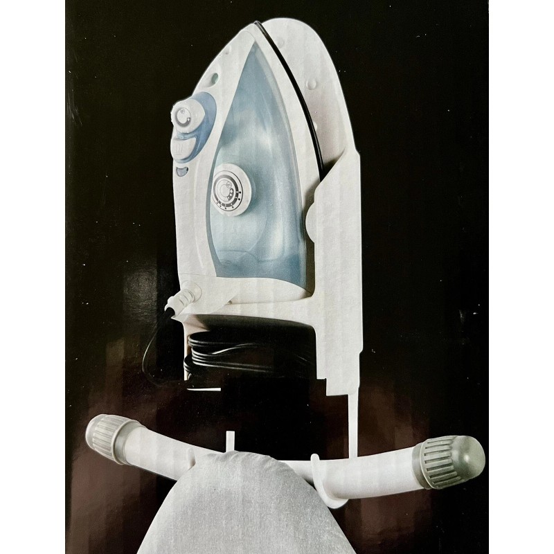 Woolite Wall Mount Iron and Ironing Board Organizer Durable Neat