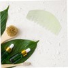 Mikinona 1pc Durable Jade Scalp Massage Comb Premium Gua Head