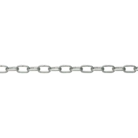 Trusco TSIL16-1M Stainless Steel Cut Chain No Welding 0.6 x 3.3 ft (1.6 x 1 m)