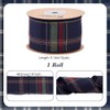 AHANDMAKER 10 Yards Buffalo Plaid Ribbon Red and Green Check