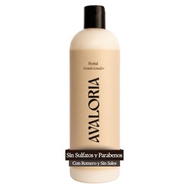 Acondicionador Sin Sulfatos, Parabenos ni Sales – Anticaída con Romero – Extracto 100% Natural con 10 Hierbas – Hidratación, Brillo y Crecimiento – Herbal - 480 ml