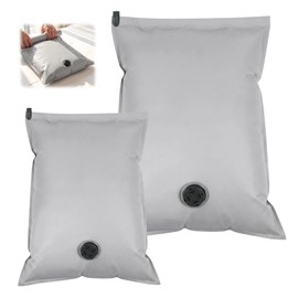 2 Pack Hand Roll Vacuum Bags Oxford Fabric Portable for Travel