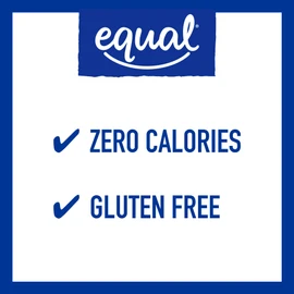 EQUAL 0 Calorie Sweetener, Aspartame and Acesulfame-K Sweetener Packets, Zero Calorie Sugar Alternative, Erythritol Free, 2000 Ct (Pack of 1)