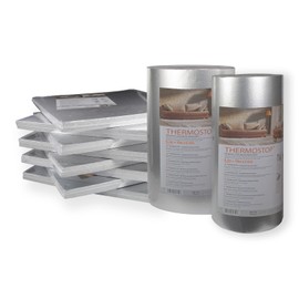 Radiator Reflective Wallpaper Made of Polystyrene - Heating Thermal Insulation - Various Thicknesses (5 m² Thermo-Stop 6) Wall Insulation Heat Insulation EPS (Expanded Polystyrene)