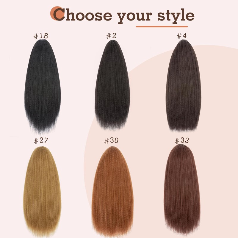 TESS Drawstring Clip in Ponytail Hair Extensions for Women UK,