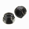 Alamor Cs1 10pcs Steel Self-Locking Hex Nut Nylon Insert Nut