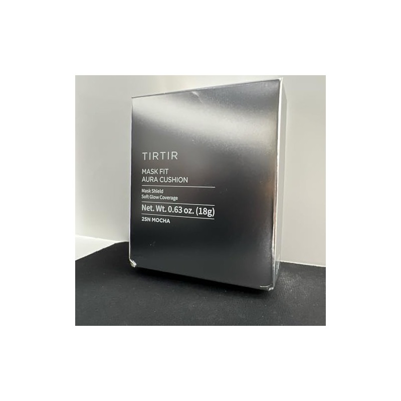 Tirtir Mask Fit Aura Silver Cushion Foundation Semi Glow Finish