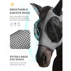 Harrison Howard Horse Fly Mask with Forelock Opening Stretch Breathable
