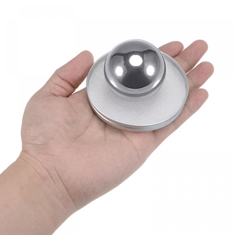 sourcing map 1pcs 50mm Carbon Steel Bearing Balls Precision Polished