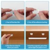 12pcs Under Cabinet Lights Magnetic Stickys, Adhesive Backing Magnetic Strips