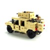 Battle Brick Army Tactical Gun Truck 4 x 4 2025