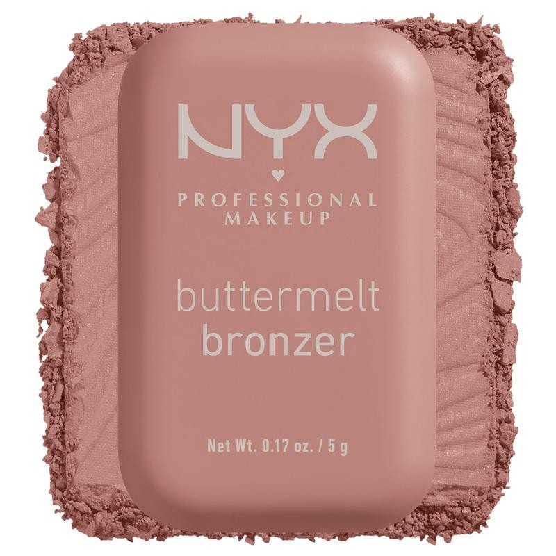 Buttermelt Bronzer, Natural Finish Pressed Powder Bronzer, NYX Professional Makeup:_Butta