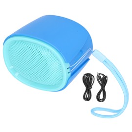 sada A6 Portable Bluetooth 5.0 Audio Speaker Wireless Stereo Music Speaker with LanyardBlue
