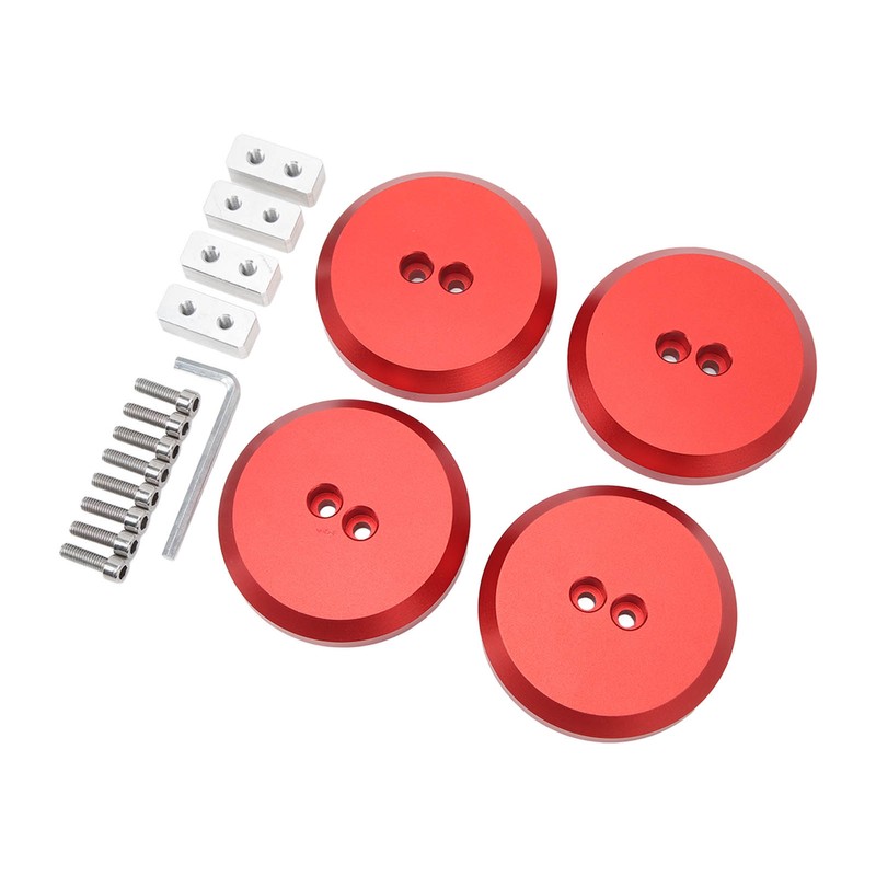 4pcs Jack Pad Adapter Aluminum Floor Jack Pad Replacement For