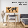 Zinello Design – Cork World Map – Wall Decoration Picture