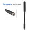 24cm AT22 5.2dBi 144/430 Goose Tube Brass Tactica Antenna SMA