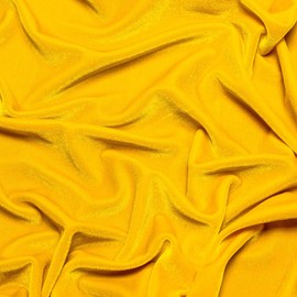 Ice Fabrics Stretch Velvet Fabric by The Yard - 60" Wide Soft Stretchy Fabric for Sewing Clothes, Apparel, Costume, Crafts - 90% Polyester 10% Spandex - Canary Yellow - 4 Yards
