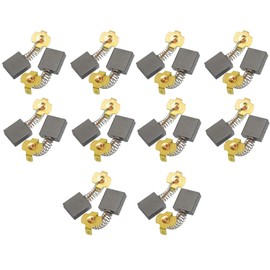 Rannb Carbon Brushes Replacement for Electric Motors 18mm x 17mm x 7mm - 20pcs