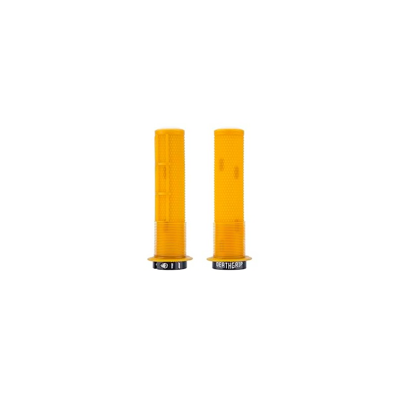DMR Deathgrip 2 Flanged Handlebar Grips (Gum, Thick)
