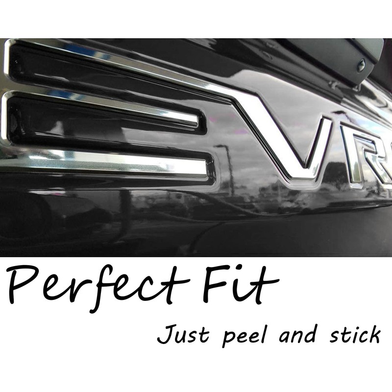 Auto safety Tailgate Insert Letters Compatible with 2019 2020 2021