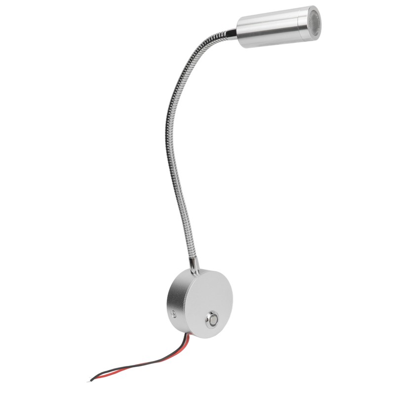 LED Reading Light DC12 to 24V Touch Adjustment USB Charging