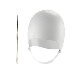 Gorro de silicona para resaltar el cabello Dompel | Gorro de silicona profesional reutilizable | Especial para teñir el cabello | Modelo 233 CA 1 UND