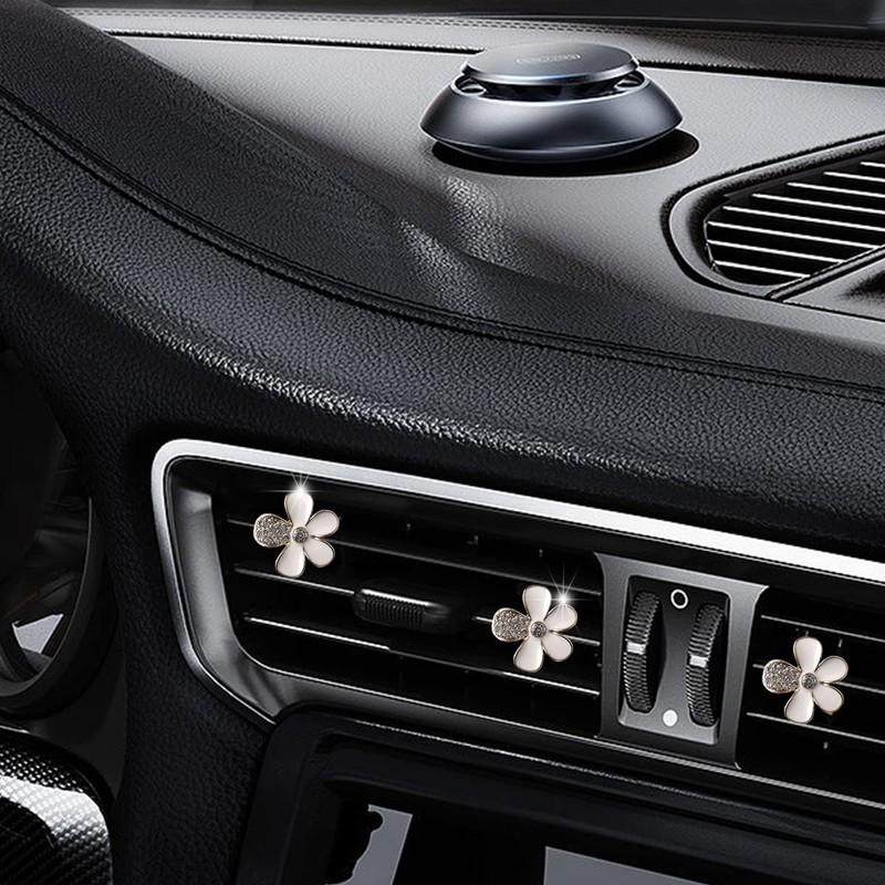 JNNJ Area Deodorizer, 6PCS Daisy Flower Clips for Car Air