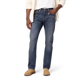 Levi Strauss Signature Gold Men's Slim Straight Jeans (Available in Big & Tall), Vision, 36Wx34L