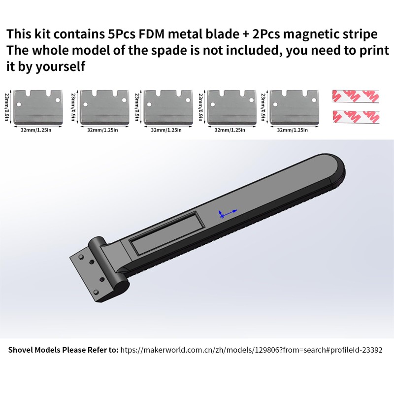 BCZAMD 36 Pieces 3D Printer Tool Kit Includes Nozzle Uncloger