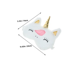 Ipetboom 4pcs Cute Masks for Teens Women Lightweight Nap Eye Covers Soft Animal Blindfolds Portable Travel Eyeshades