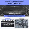 Envelope Style Cargo Net Compatible with Toyota Tacoma 2005-2024, Highly